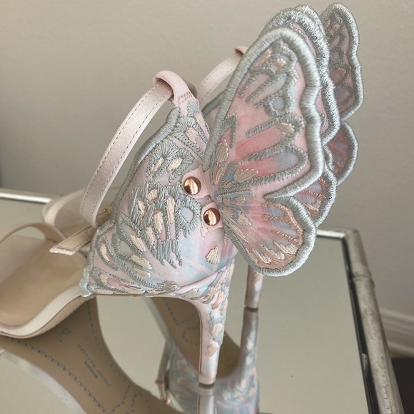 SOPHIA WEBSTER Chiara 85 Butterfly High-heel $795 - Picture 9 of 11